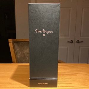Dom Pérignon Vintage 2002 Empty Bottle & Box